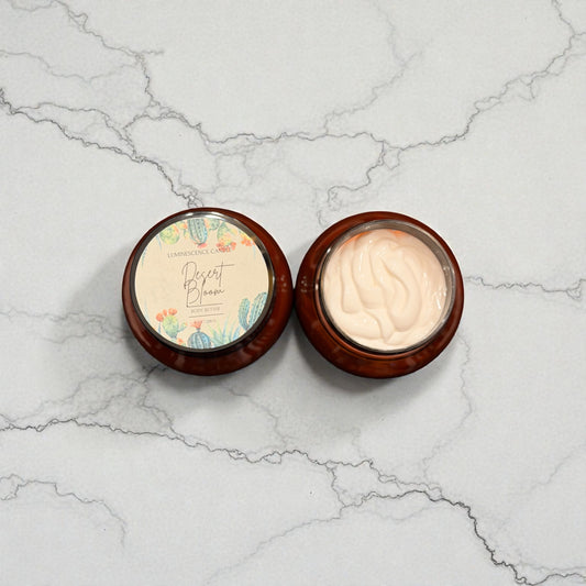 Body Butter Large Amber Jar 8oz