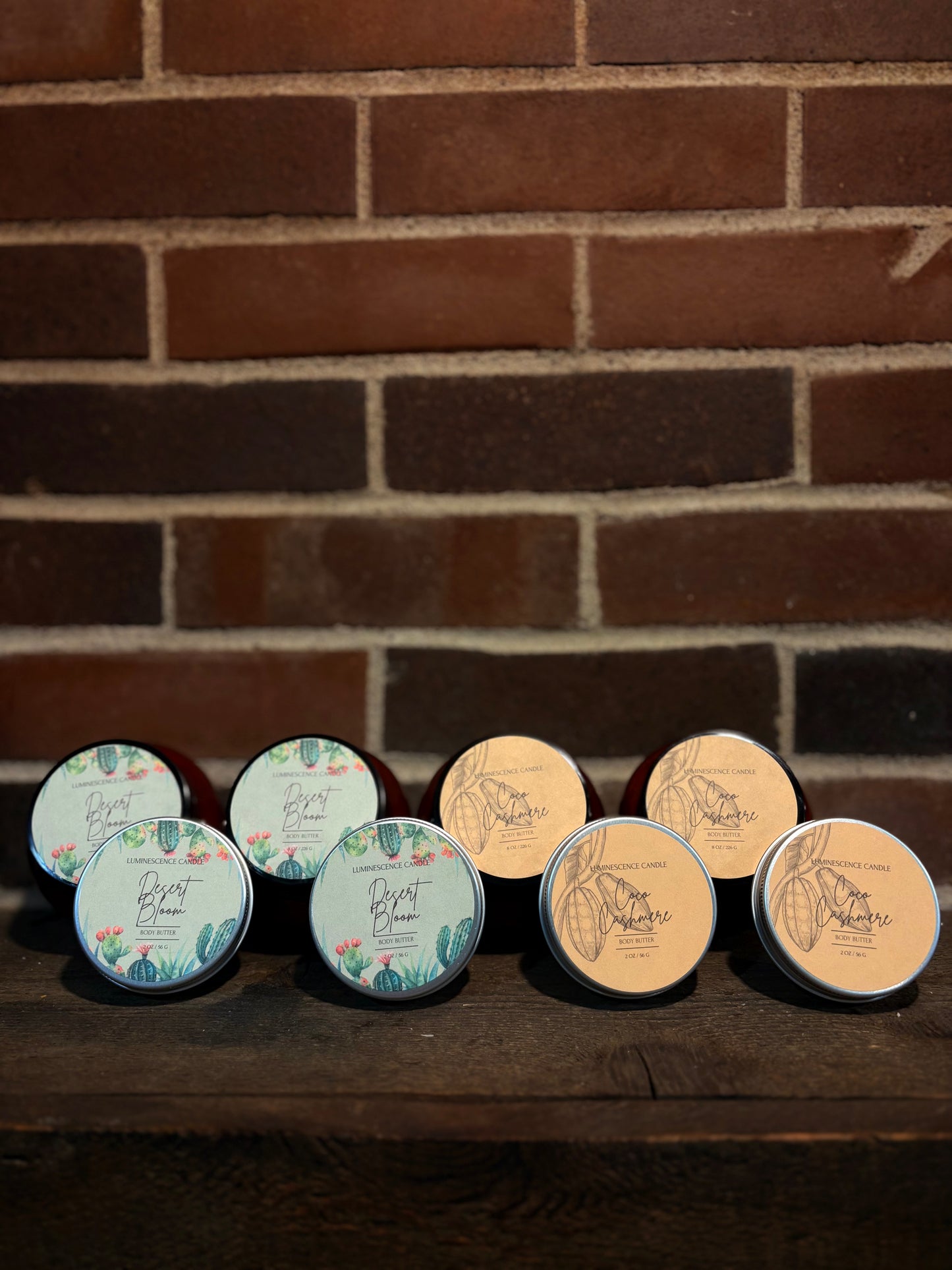 Body Butter Large Amber Jar 8oz