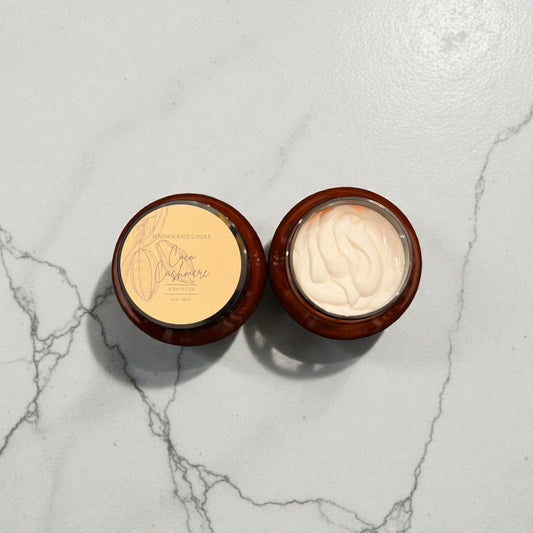 Body Butter Large Amber Jar 8oz