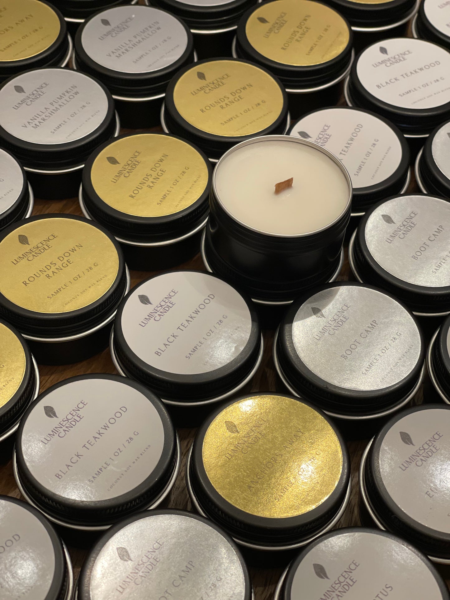 Travel Candle Tins