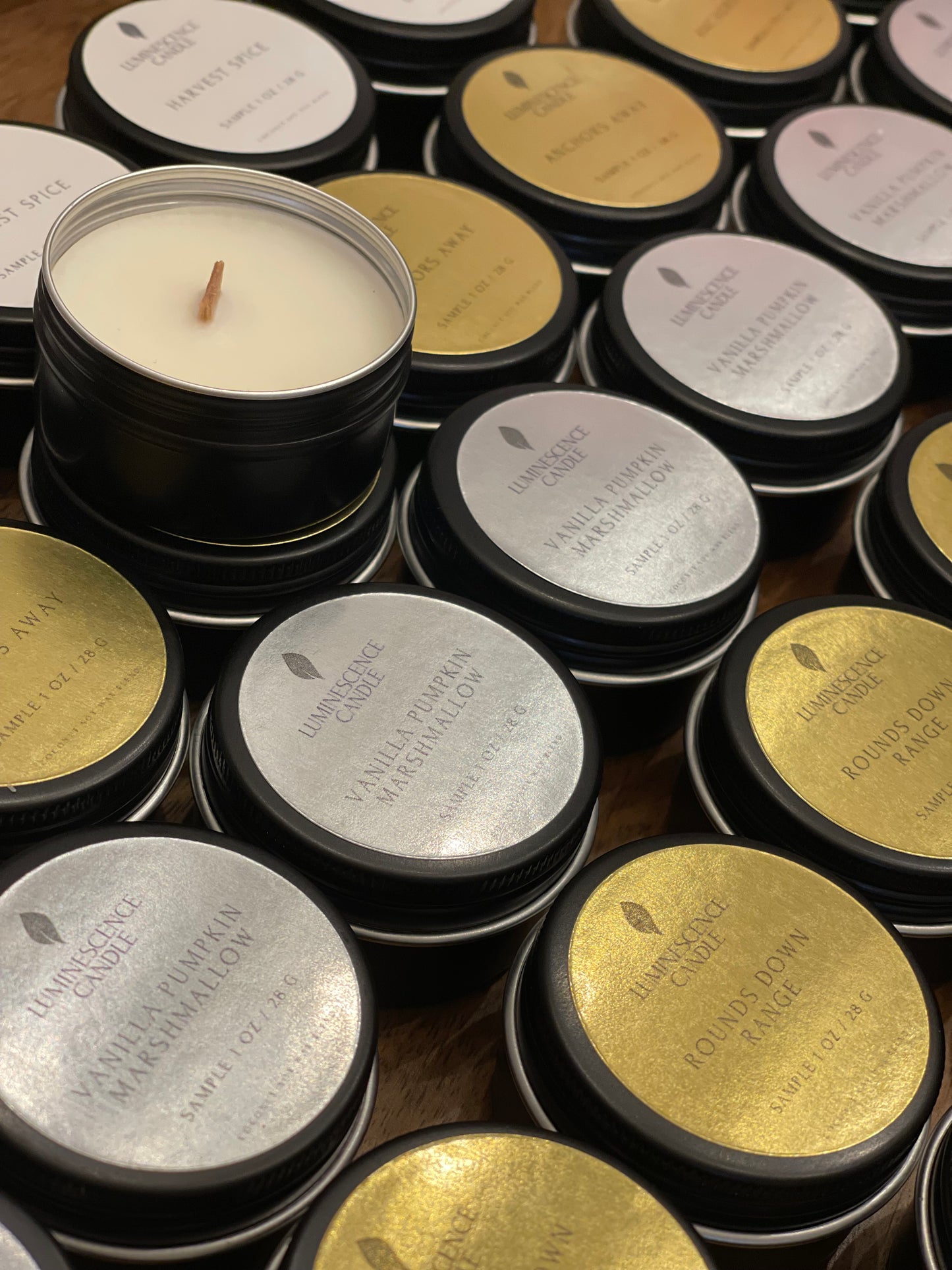 Travel Candle Tins